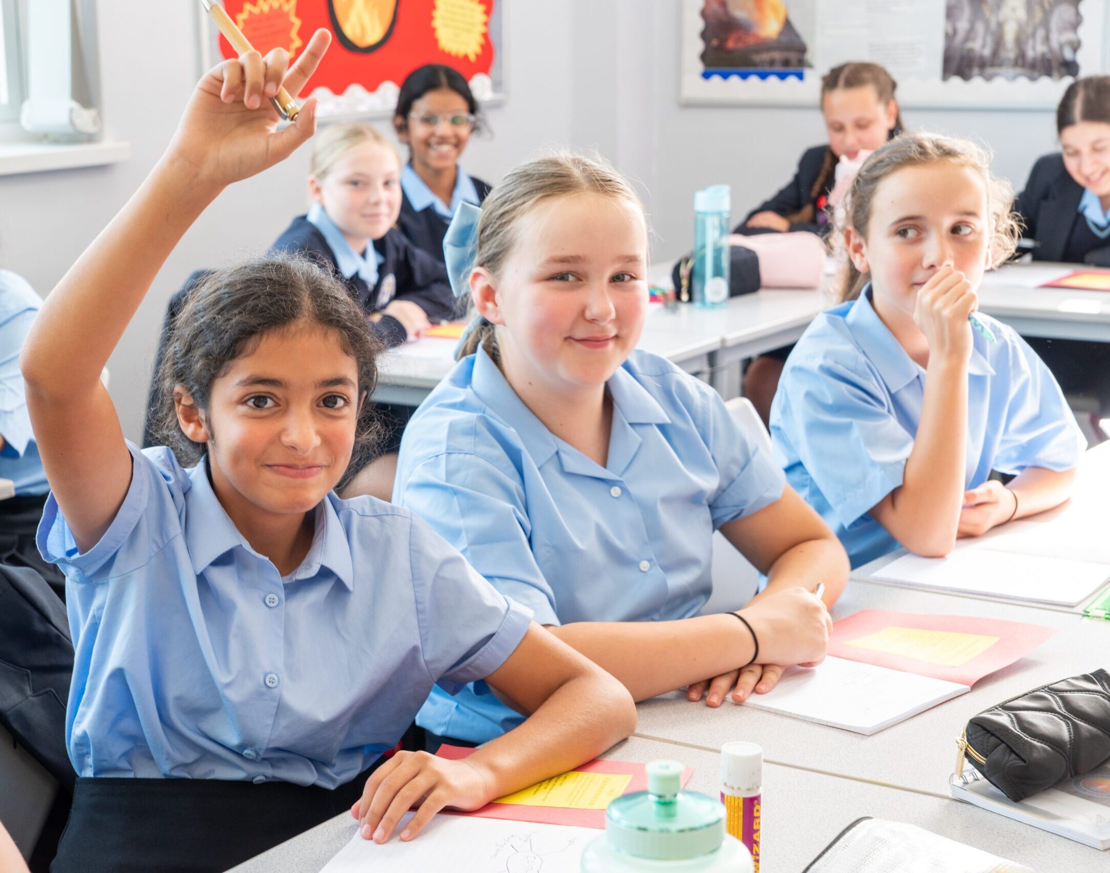 Wirral Grammar School for Girls classroom learning