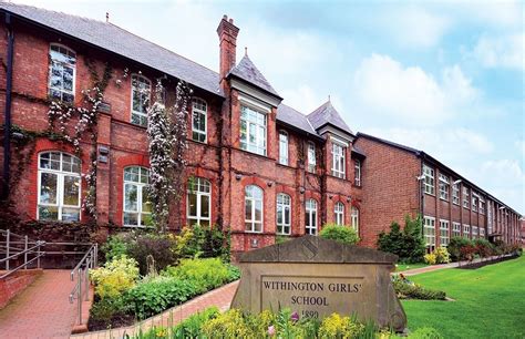 Exterior of Withington Girls' School