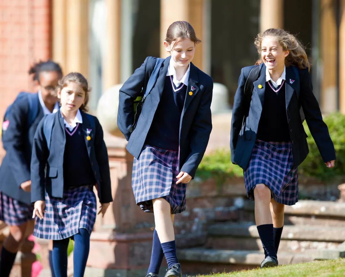 Campus view of Woldingham School