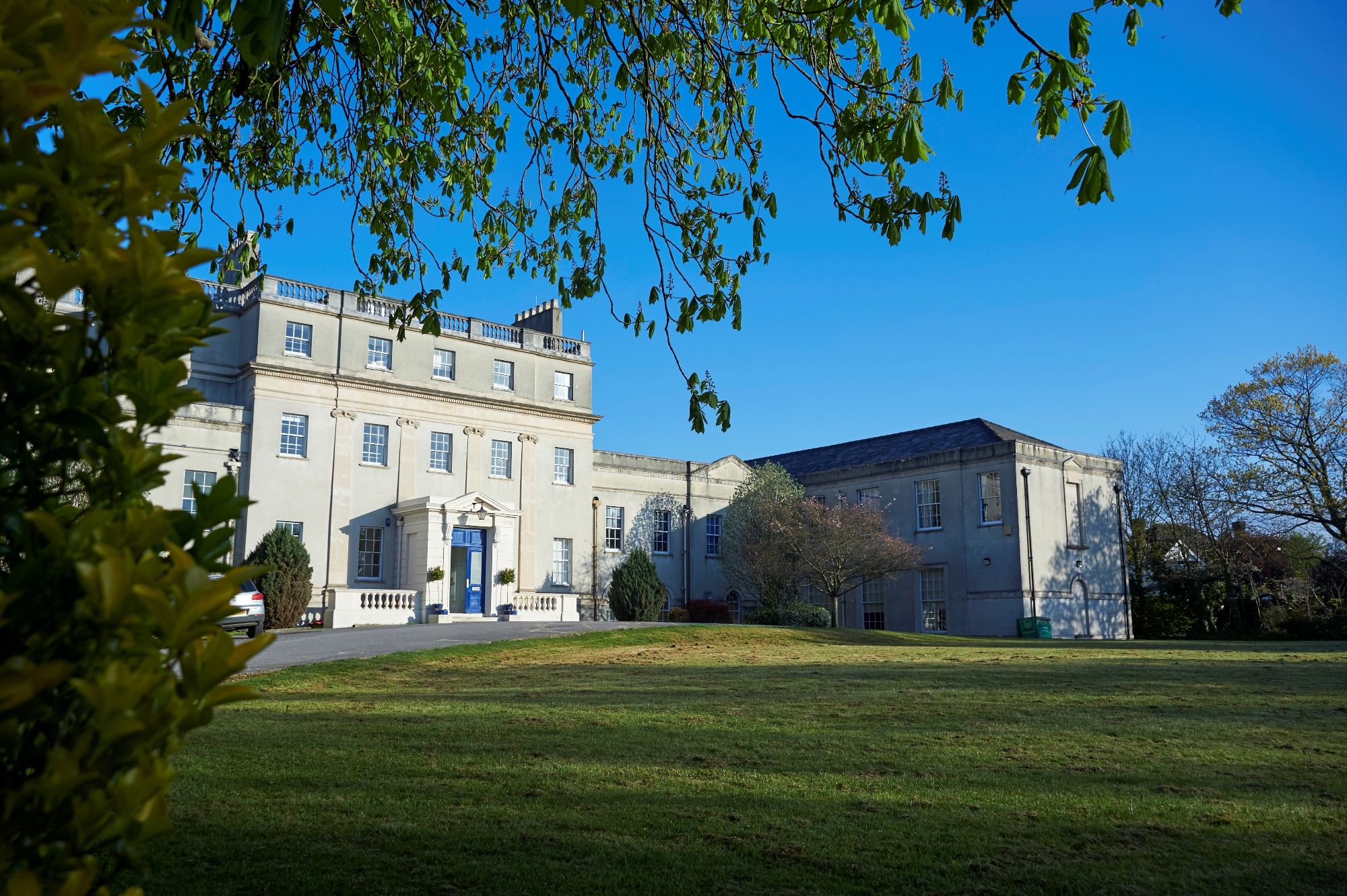 Campus view of Woodford County High School