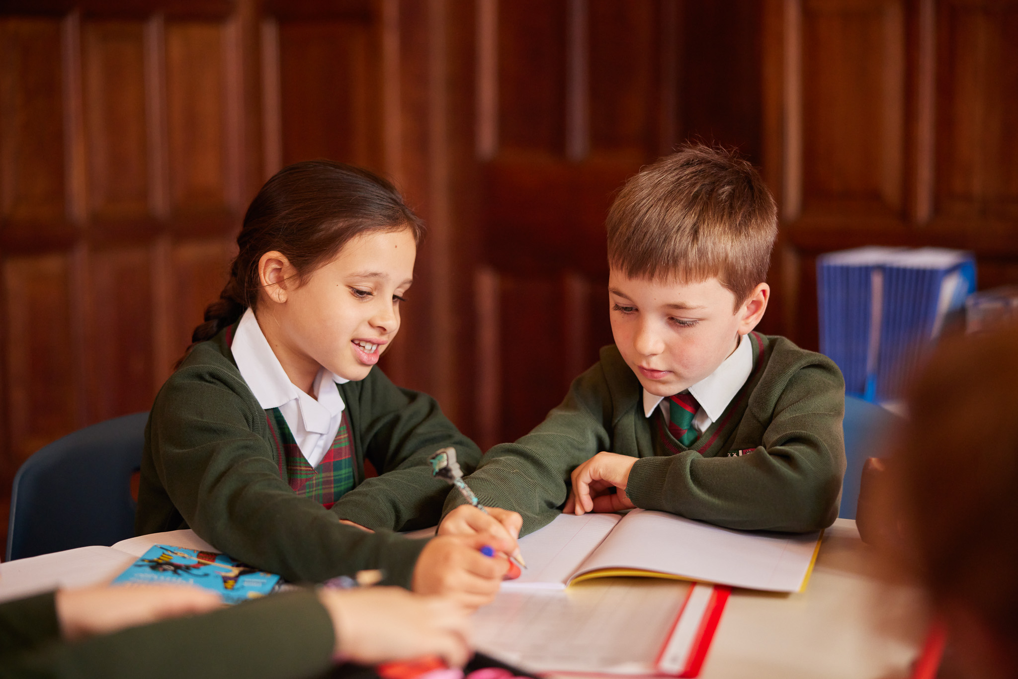 Learning spaces at Woodhouse Grove School