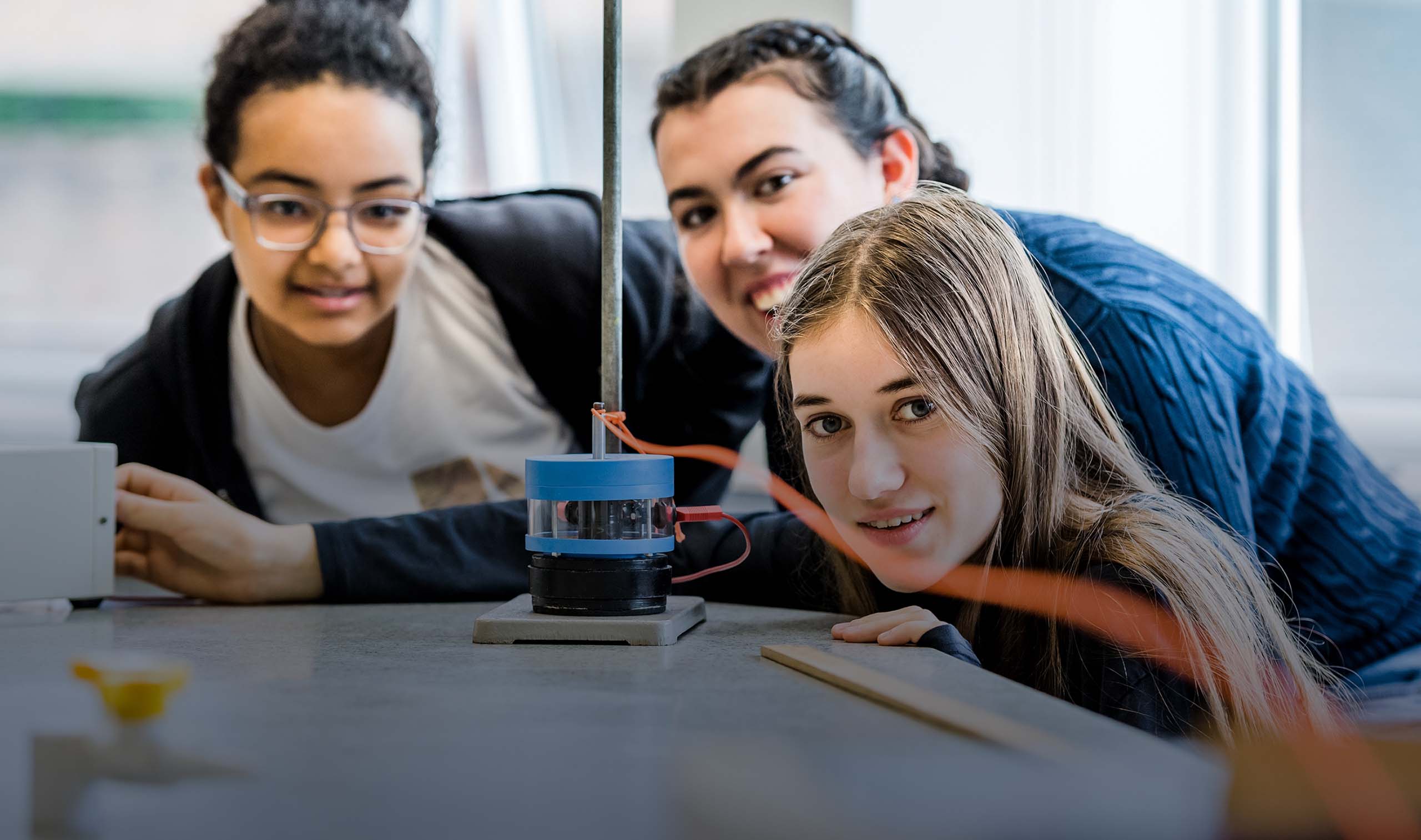 Wycombe High School students studying