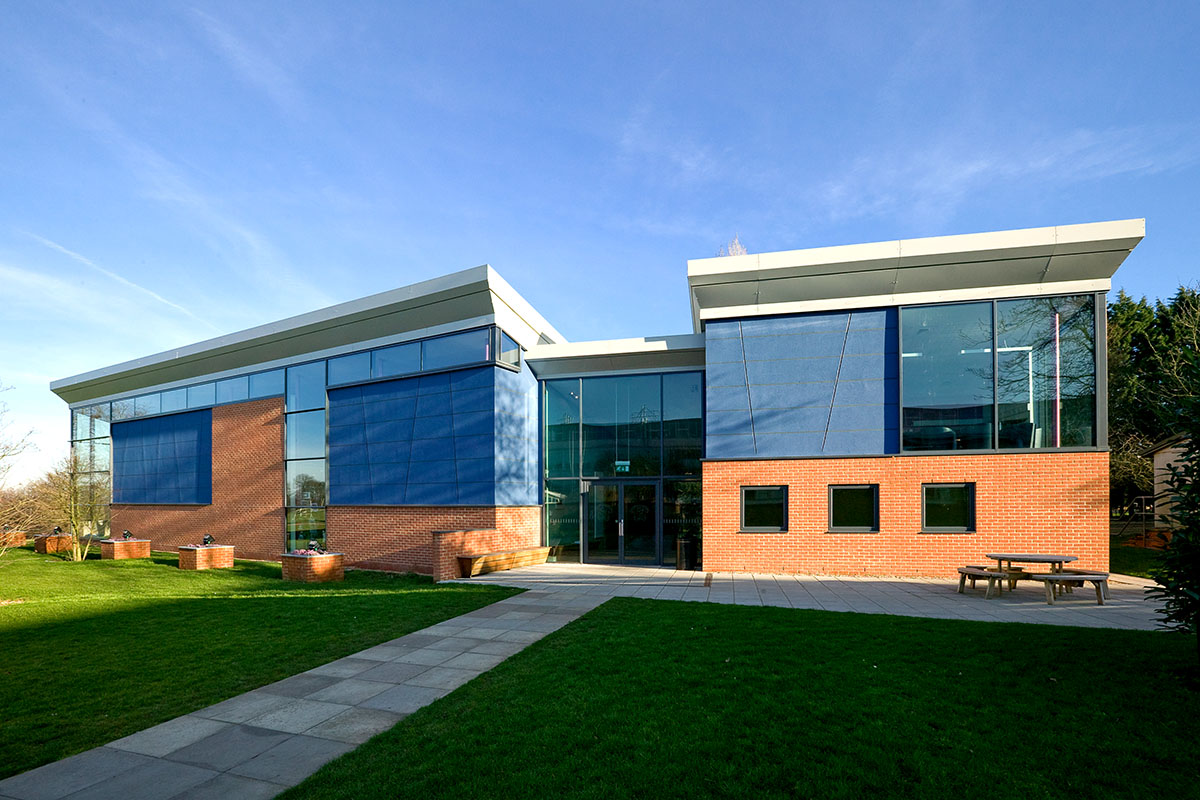 Exterior of Wycombe High School