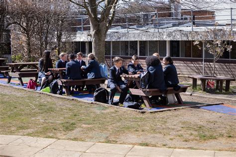 Campus view of Yateley Manor School