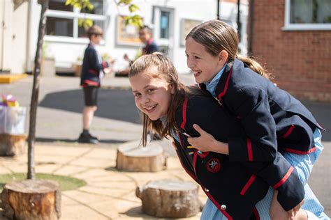 Campus view of Yateley Manor School